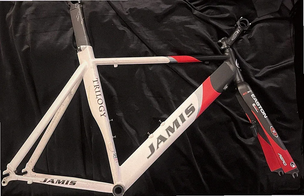 ‘06 JAMIS TRILOGY TRIATHLON Frame Easton EC90 Aero Fork FSA Cane Creek Eleven 81
