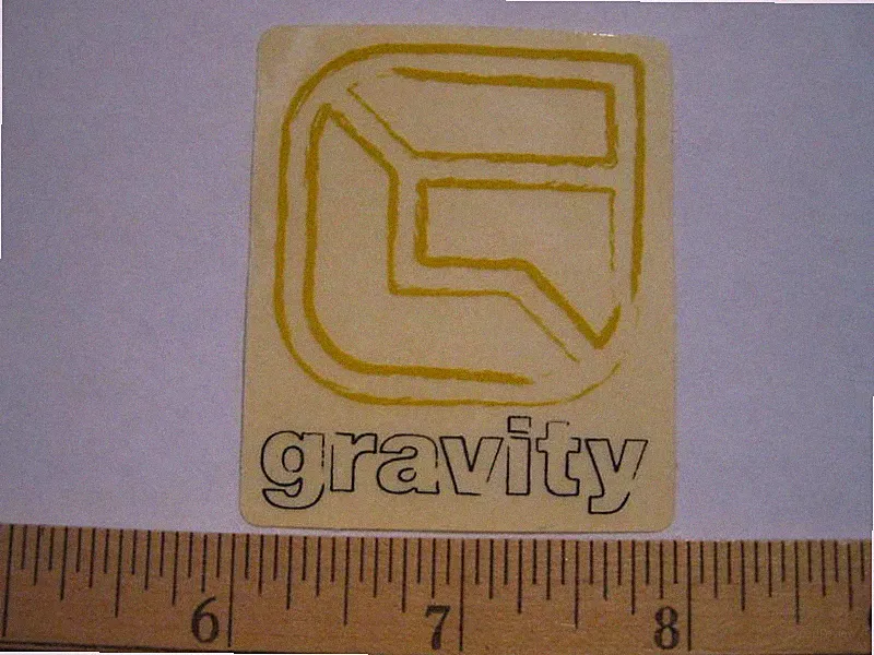 2" GRAVITY FSA Bike Bicycle Mountain Road BMX Car Truck Race Frame STICKER DECAL