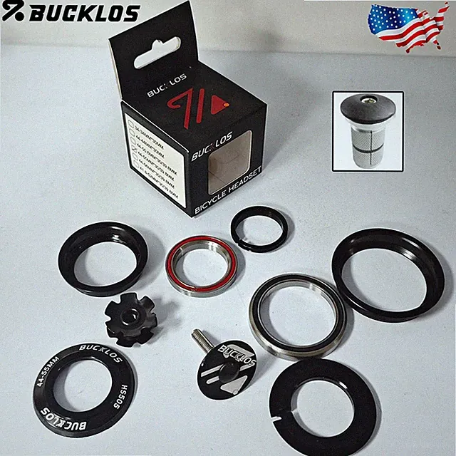 34/44/44-56mm 1-1/8" Threadless MTB Road Bike Bicycle Sealed Bearing Headset Set