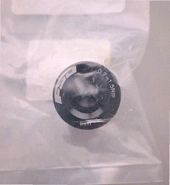 390-2082 ML-140 Crank Bolt Black M18, Alloy Mega Exo Spindle, Gossamer- V-Drive