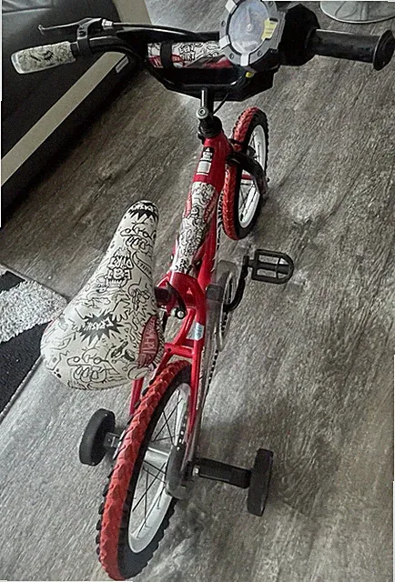 3D DYNACRAFT BIKE KIDS, 2 3 4 5 years Old