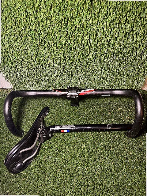 BIKE Drop HANDLEBARS 31.8 x 440mm FSA ENERGY ERGO Cyclocross 44cm Wide & Seat