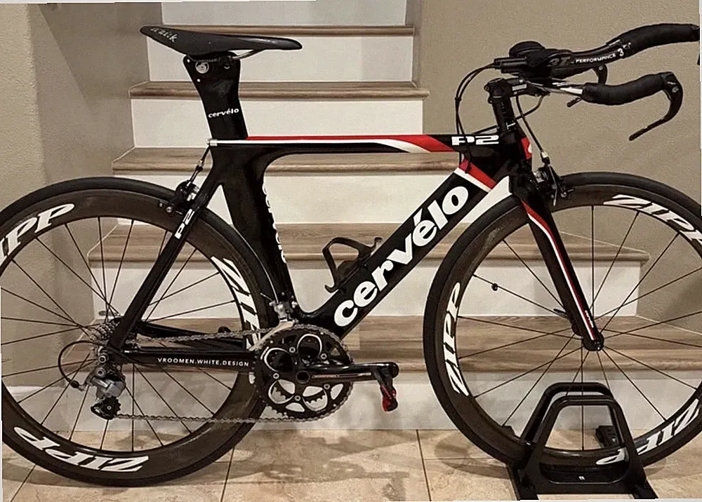 CERVELO P2 Triathlon/TT Carbon Bike 51cm Ultegra/FSA Gossamer/Zipp Carbon/3T