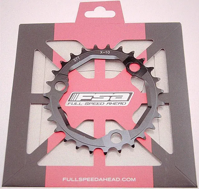 FSA 27T Pro MTB 386 Chainring Ring X-10 Speed 86 BCD 3 Bolt Black Bike New NIB