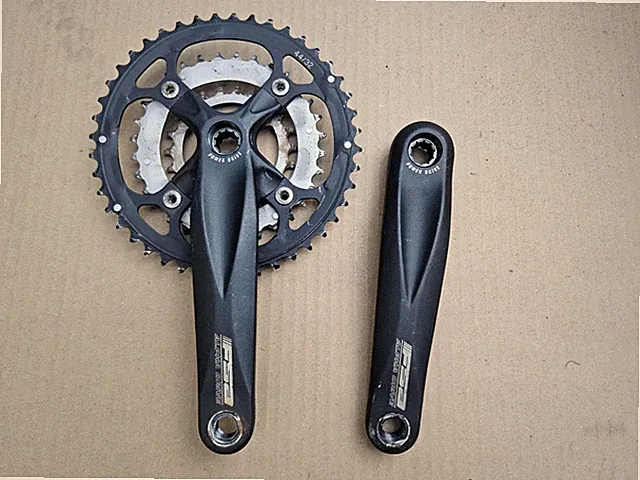 FSA Alpha Drive Triple Mountain Bike Crankset 175mm 44/32/22 Power Drive CK-715