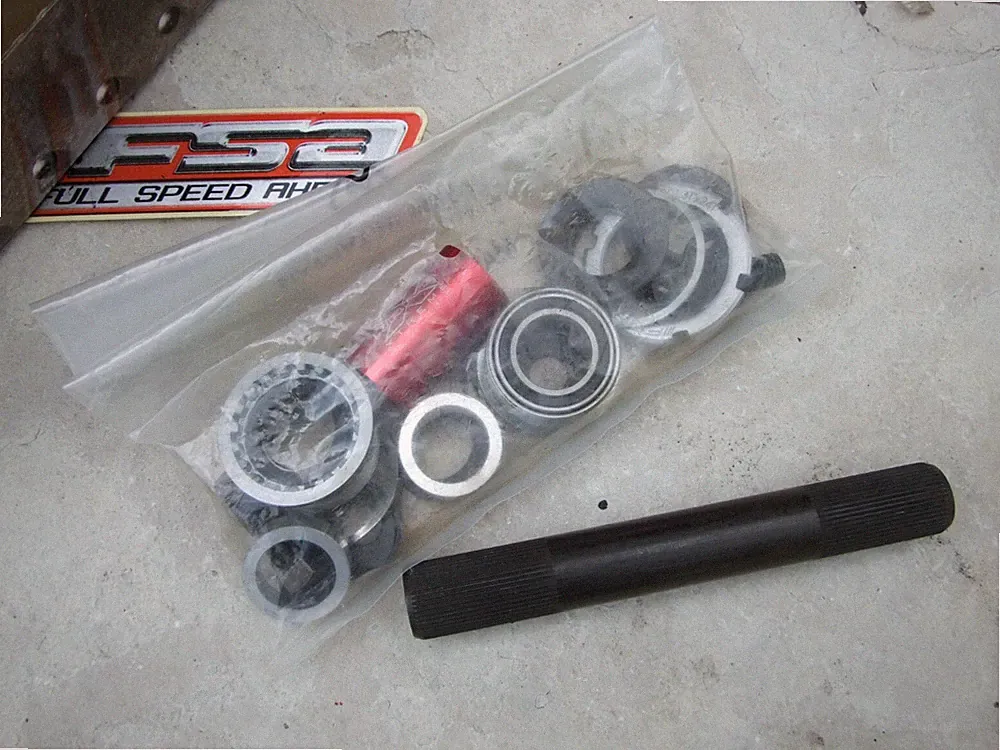 FSA BMX Bicycle European Bottom Bracket bearing, Spindle 19mm x 140mm