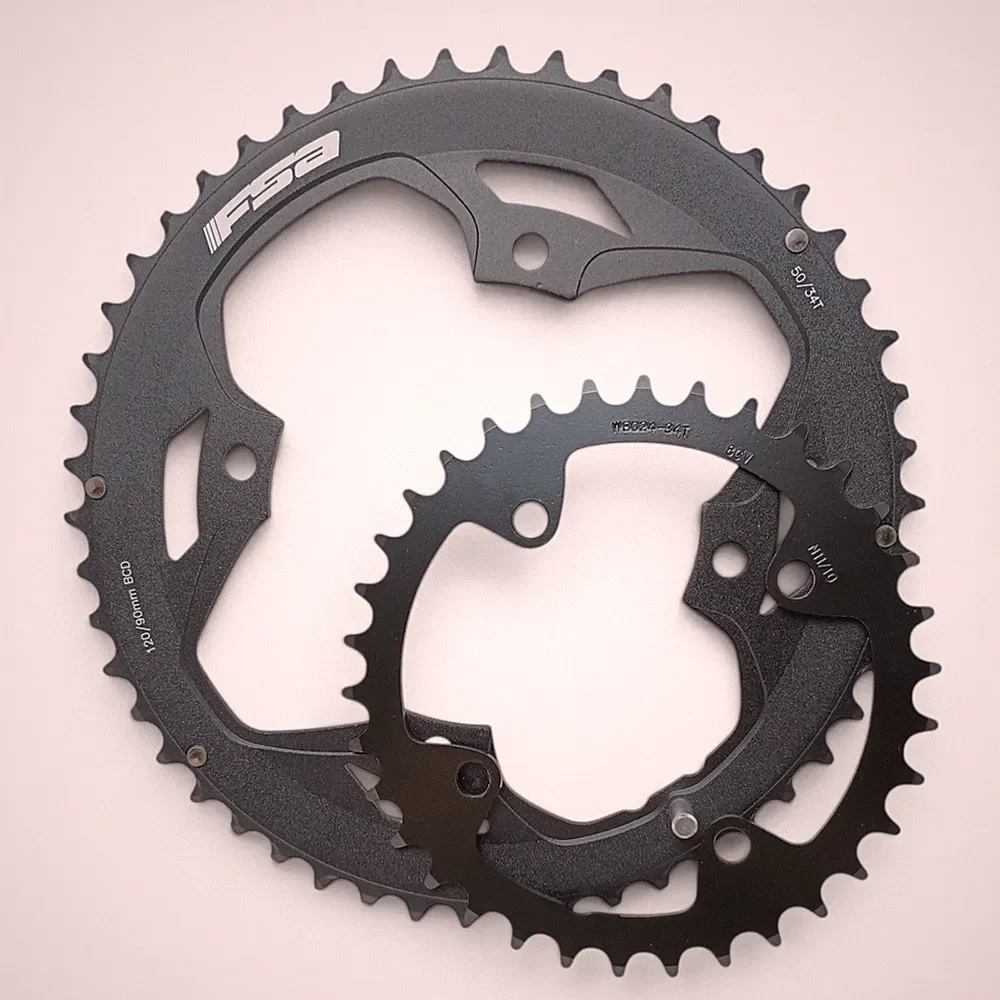 FSA Chainring Set 50T 34T 120bcd 90mm 4 bolt Road bike