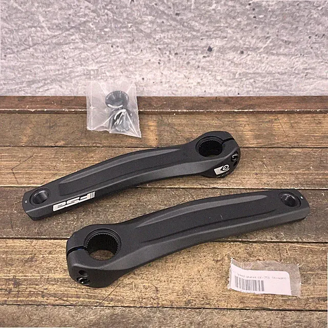 FSA CK-751 Crank Arm Set 165mm Electric Bike Shimano Interface Spline Alloy