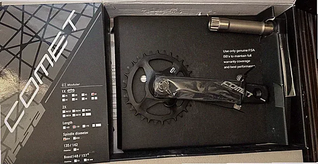 FSA Comet Crankset 1x11 170mm 32T Crank Arm Black New In Open Box Modular CKM-7