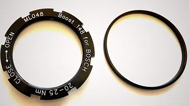 FSA E-Bike Pinion Boost Lockring for Bosch ML048 Lock Ring and Spacer NEW