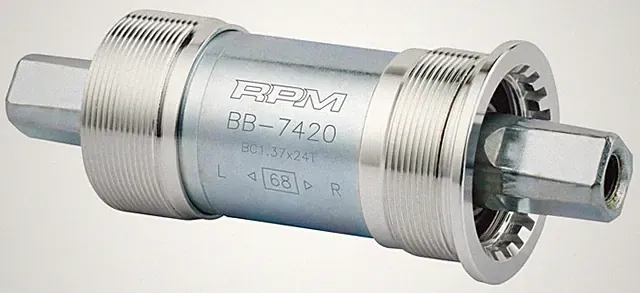 FSA (Full Speed Ahead) Italian JIS Bottom Bracket - Italian, 70x118mm, Silver