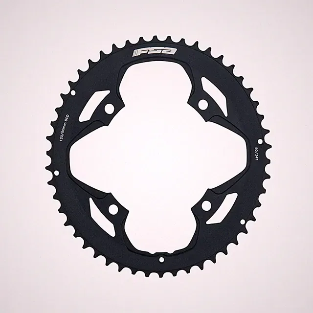 Fsa Full Speed Ahead Pro Road Bicycle Chainring - 120X46T 30T Compatible Black