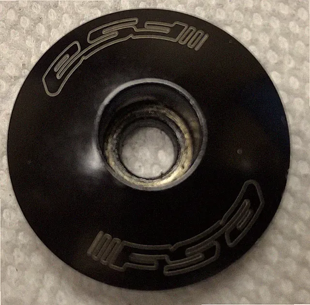 FSA Full Speed Ahead round Bicycle Headset Top cap 1 1/8 inch alloy bike part
