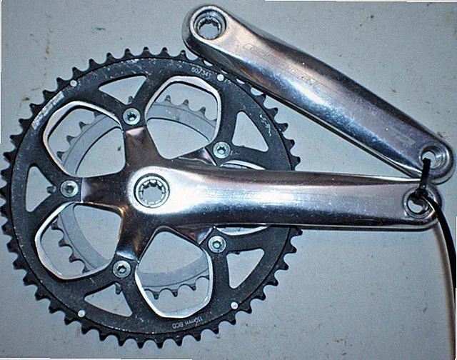 FSA Gossamer Gravel Road Bike Crankset BCD110 172.5mm CK-602 50/34T ISIS "mini"