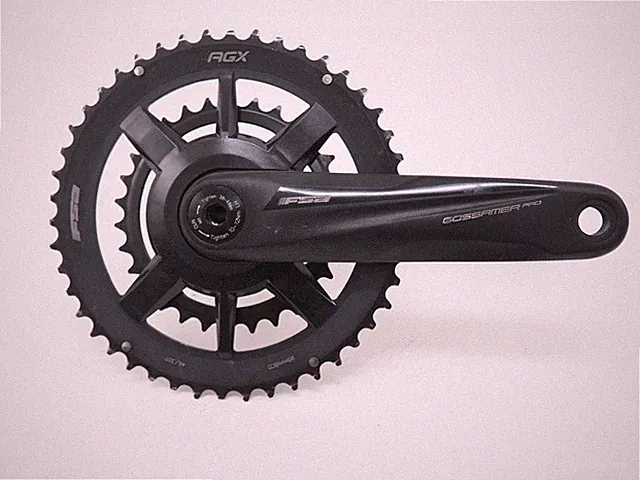FSA Gossamer Pro AGX Crankset 175mm 46/30T 24mm Road/Gravel Bike Black
