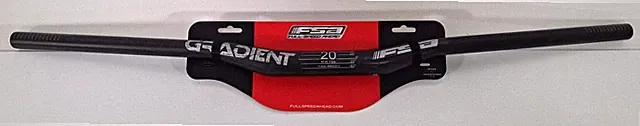 FSA Gradient Carbon MTB Riser Bar 800mm 20mm Rise 31.8 220g New Free Shipping!