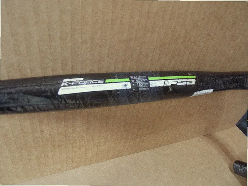 FSA K-Force Carbon Fiber Road 42cm x 31.8 Road Bicycle Bike Drop Bars Handlebars