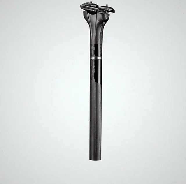 FSA KFX Carbon Mountain Bike Seatpost Zero Setback (SB0) 31.6 x 400 Di2