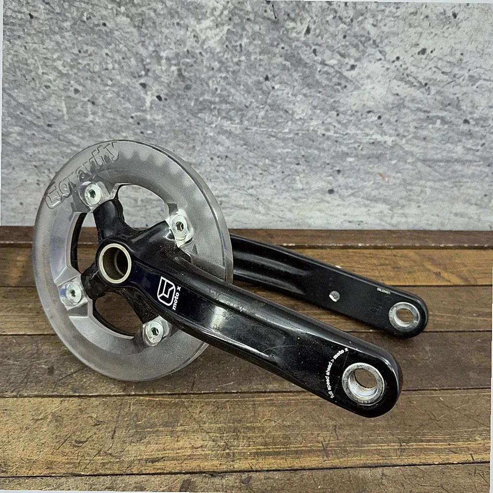 FSA Moto X Crankset 175mm Gravity Bashguard 36T Single Bike Black