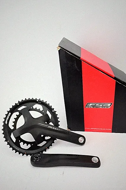 FSA Omega Adventure 175mm 48/32t MegaExo Road Bike Double Crankset NEW