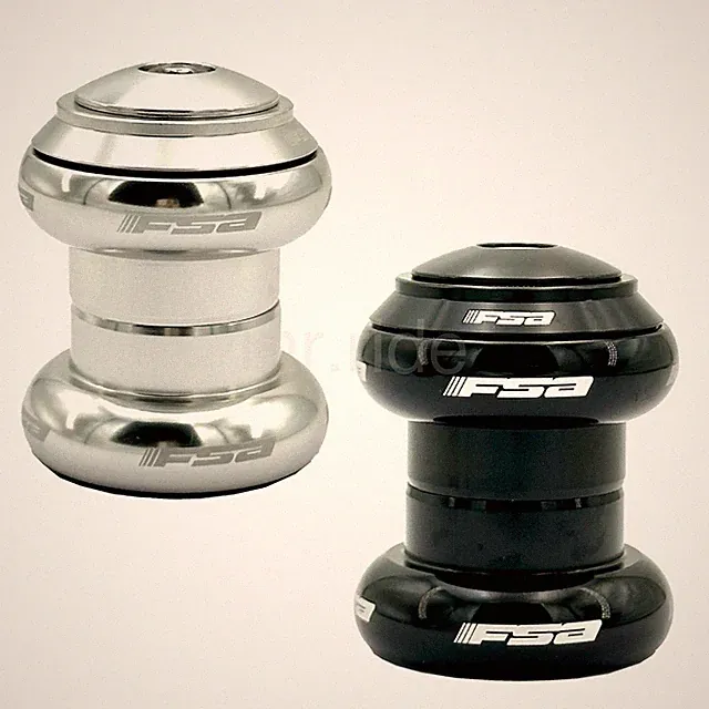 FSA ORBIT X 1" Road/Touring Bike AL Headset,Threadless +Top cap, Silver / Black