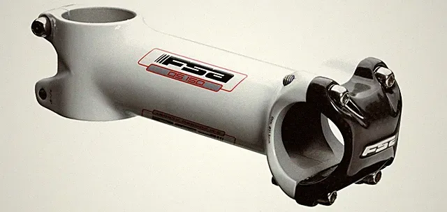 FSA OS-150XTC 3-D forged Carbon Front Clamp Bike Stem 31.8 x 80mm -130m White