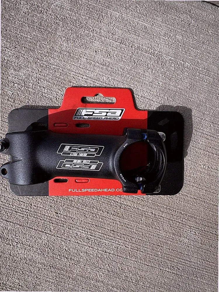 FSA OS-168 Threadless Aluminum Stem 90mm 31.8mm Black Road Bike