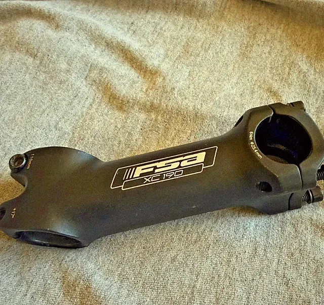 FSA OS 190 Road/MTB Bike Handlebar Stem 31.8x90mm, +/-17 Degree, Steerer 1-1/8"