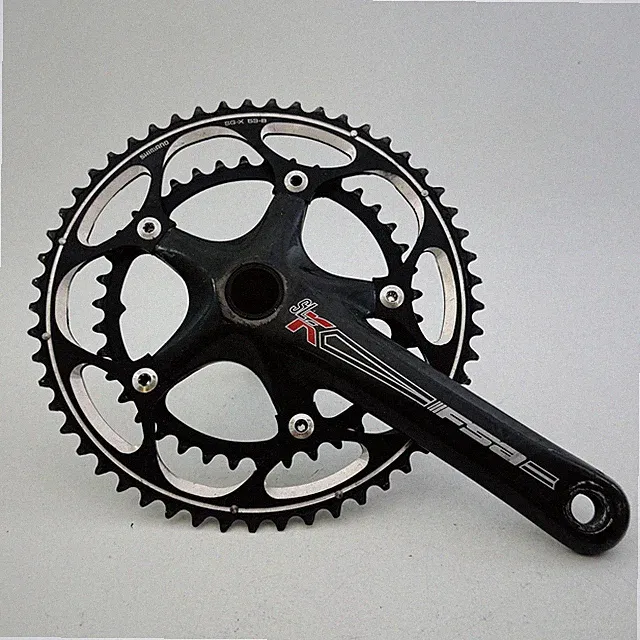 FSA SL-K Carbon Right Crank Double 172.5mm Shimano SG-X 53T Road Bike Black B1