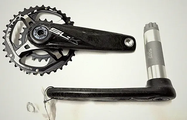 FSA SL-K Modular 2X 36 x 22 tooth BB392EVO 11spd Carbon Crankset 175mm NEW