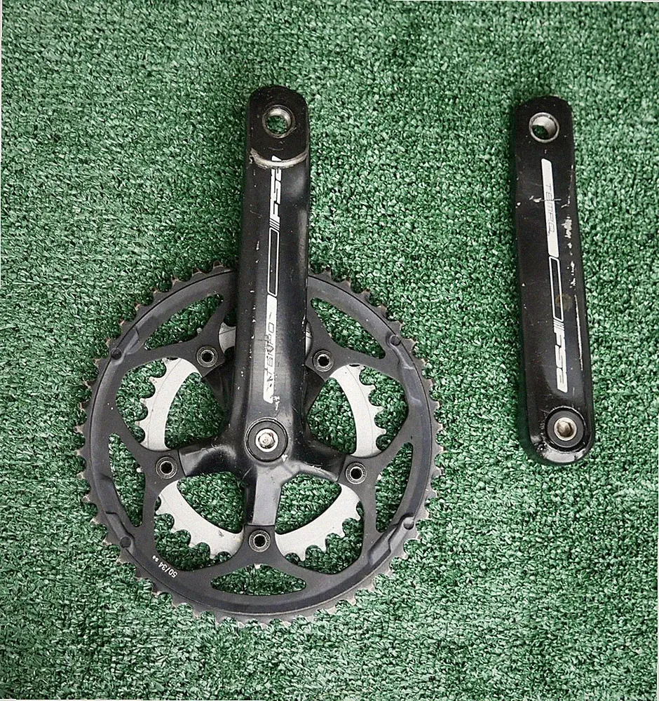 FSA Tempo Road Bike Bicycle Double Crankset 172.5mm 50 / 34