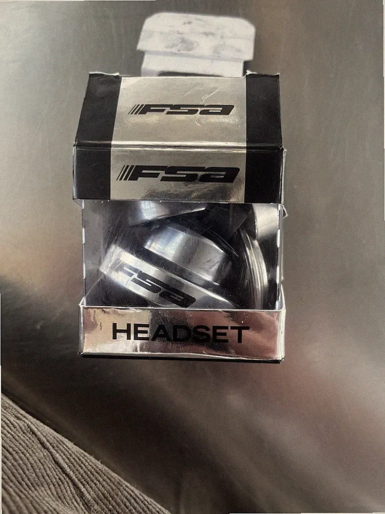 FSA the Pig Threadless Bicycle Headset 1-1/8 Heavy-Duty for BMX MTB Silver