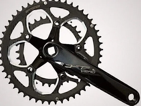 FSA Vero Compact JIS Square Taper Bicycle Crankset (34/50)