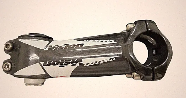 FSA Vision Metron 31.8 x 110mm Carbon Stem, ±6 Deg Road Bike 1-1/4,1-1/8" Red