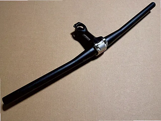 FSA XC 180 HANDLEBAR & STEM COCKPIT SET (1 1/8) BLACK BIKE MTB XC GRAVEL ROAD