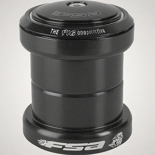 Full Speed Ahead Big Fat Pig 1.5" Threadless Headset, Black 141-1305