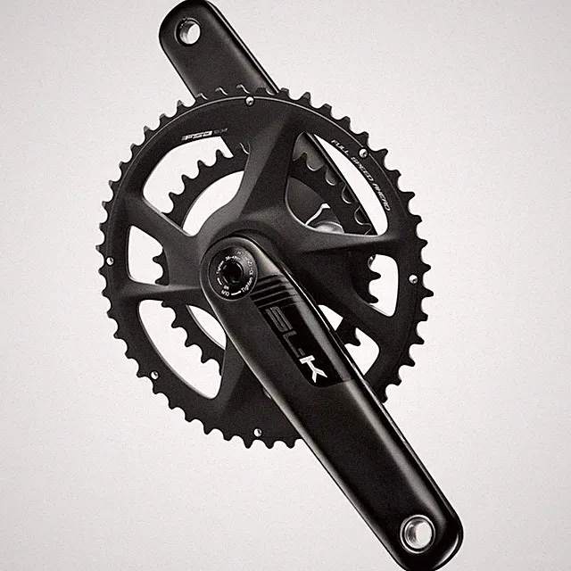 Full Speed Ahead SL-K 2x Modular Carbon Crankset - 165mm, Black 336-0415552030