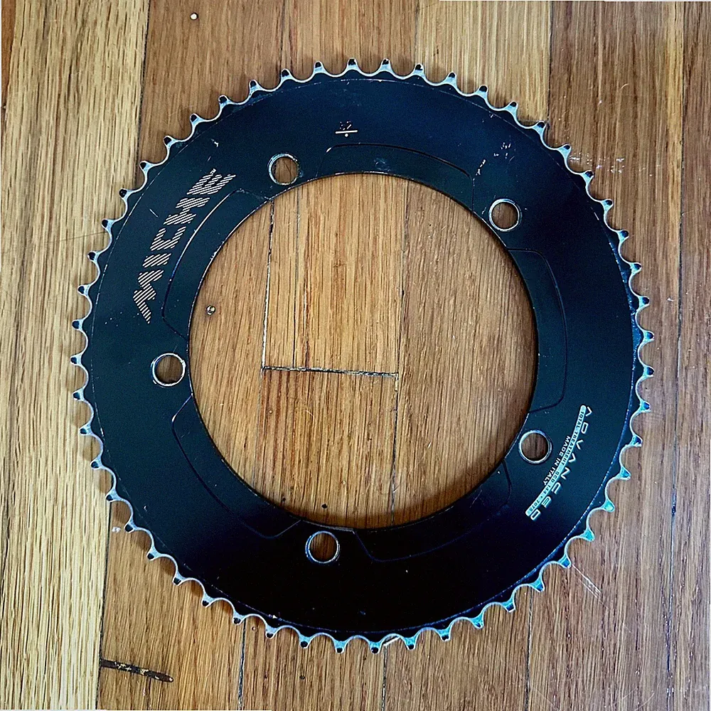Miche Advanced Track Chainring 52T 144mm BCD 1/8 Fixed Gear Velodrome Black