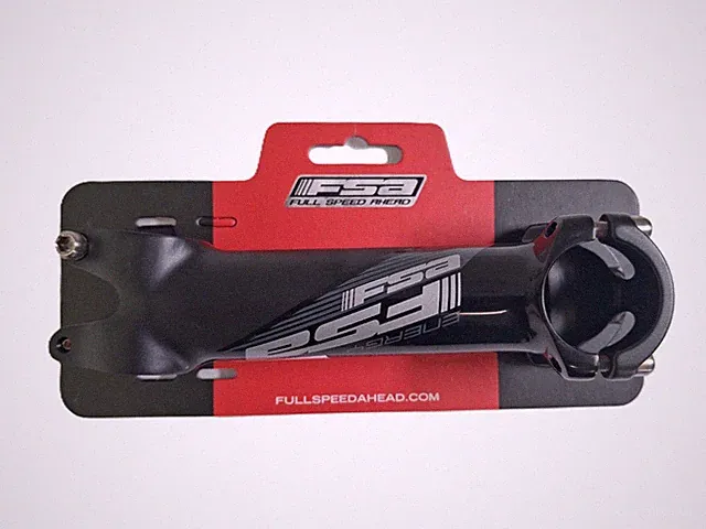 NEW FSA Energy Stem 130mm 31.8mm +/-6° 1-1/8" Aluminum Black Road Gravel