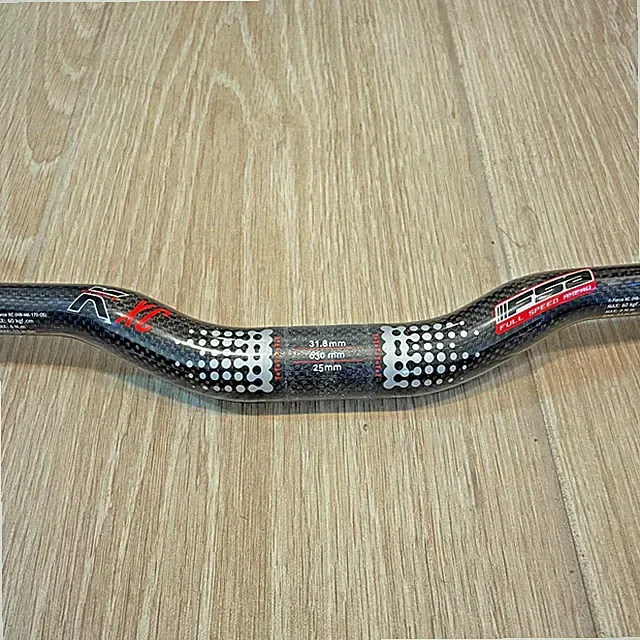 Vintage FSA K-Force XC Riser Carbon Handlebar 630 mm 31.8 MTB